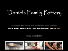 Tablet Screenshot of danielsfamilypottery.com